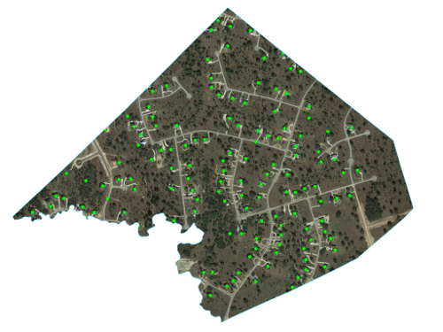 Permit Search Map